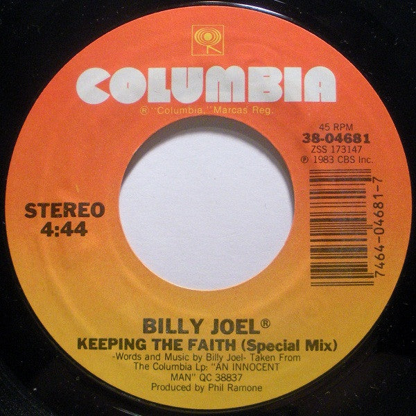 Billy Joel - Keeping The Faith