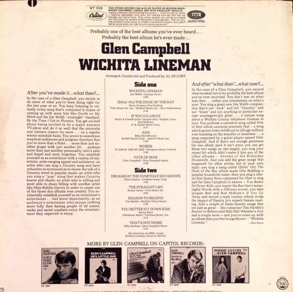 Glen Campbell - Wichita Lineman