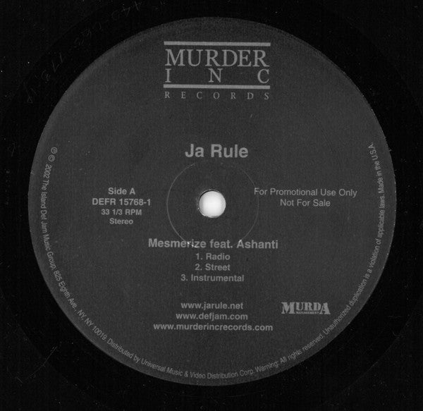 Ja Rule - Mesmerize / Pop N****s