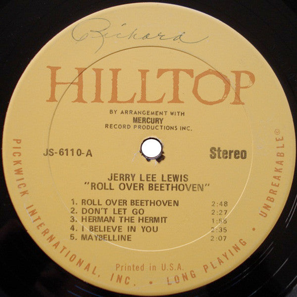 Jerry Lee Lewis - Roll Over Beethoven !!!