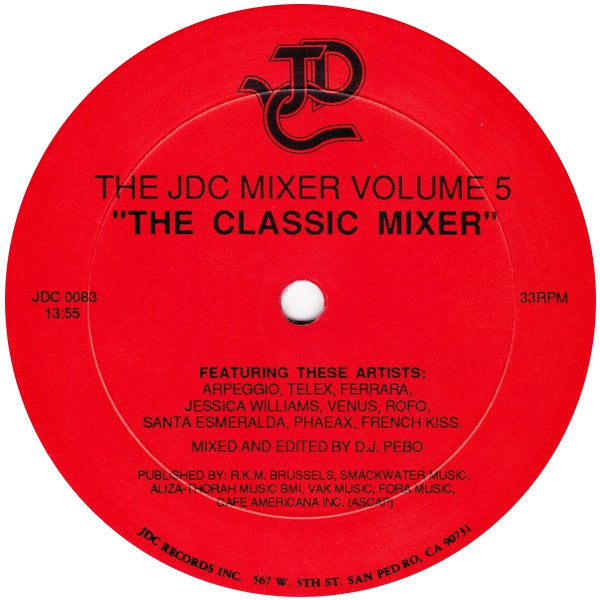 Various - The JDC Mixer Volume 5 The Classic Mixer!
