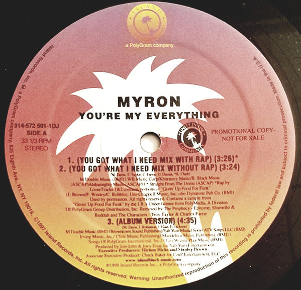 Myron - You're My Everything (The Remix)