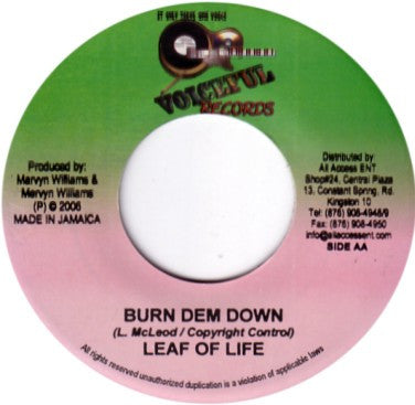Norrisman - Know Jah Law / Burn Dem Down