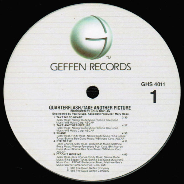 Quarterflash - Take Another Picture