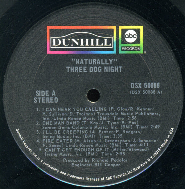 Three Dog Night - Naturally