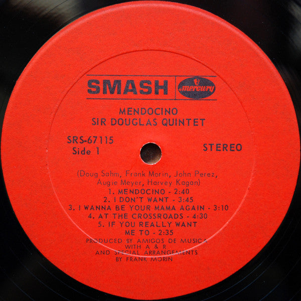 Sir Douglas Quintet - Mendocino