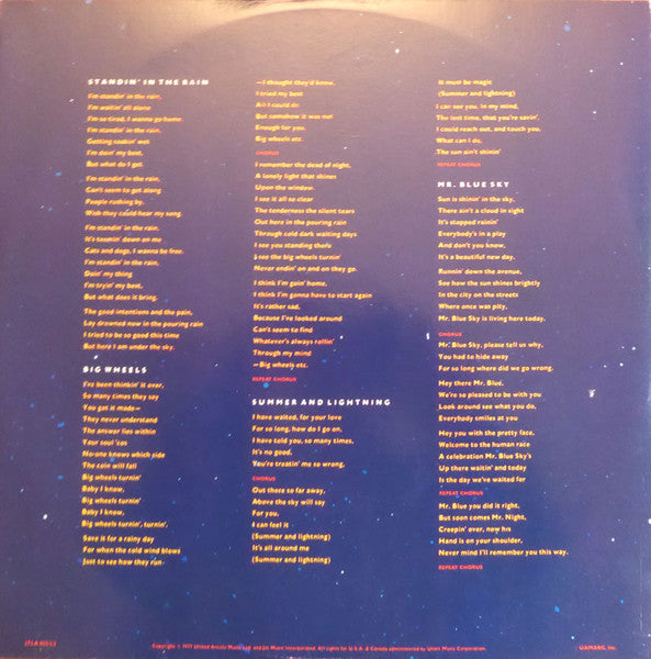 Electric Light Orchestra - Out Of The Blue