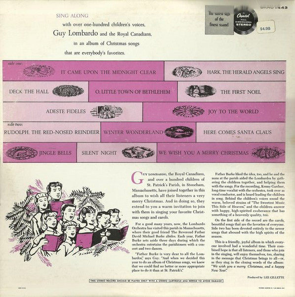 Guy Lombardo And His Royal Canadians - Sing The Songs Of Christmas