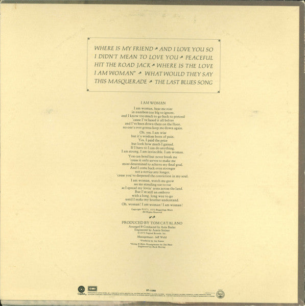 Helen Reddy - I Am Woman