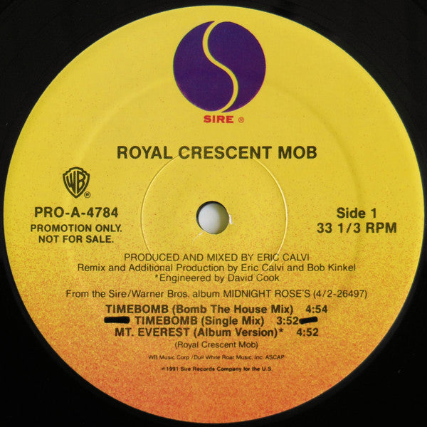 Royal Crescent Mob - Timebomb
