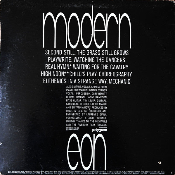 Modern Eon - Fiction Tales