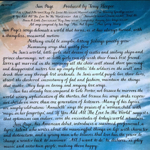 Ian Page (5) - Ian Page
