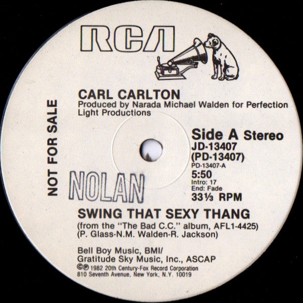 Carl Carlton - Swing That Sexy Thang