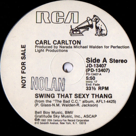 Carl Carlton - Swing That Sexy Thang