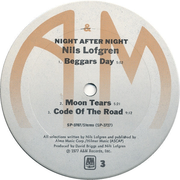 Nils Lofgren - Night After Night