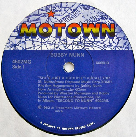 Bobby Nunn - She's Just A Groupie