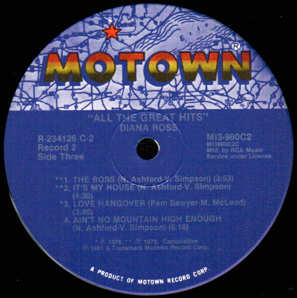 Diana Ross - All The Great Hits