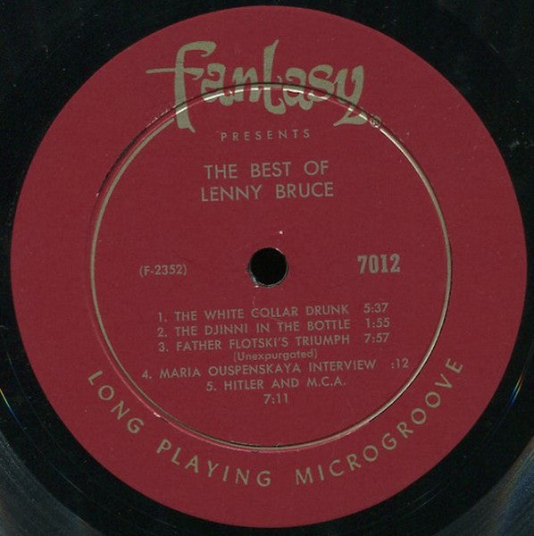 The Best Of Lenny Bruce