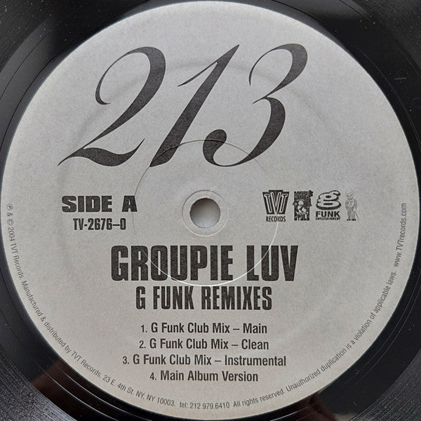 213 - Groupie Luv (G Funk Remixes)
