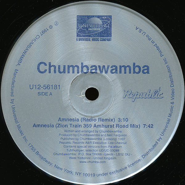 Chumbawamba - Amnesia