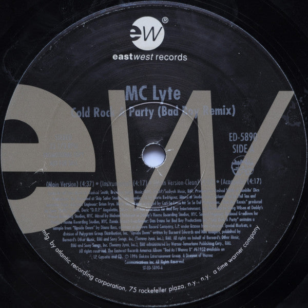MC Lyte - Cold Rock A Party (Bad Boy Remix)