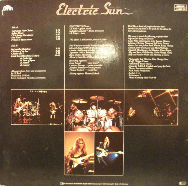 Electric Sun - Fire Wind