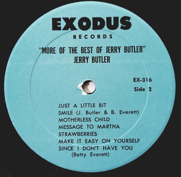 Jerry Butler - More Of The Best Of Jerry Butler