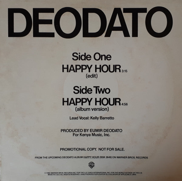 Eumir Deodato - Happy Hour