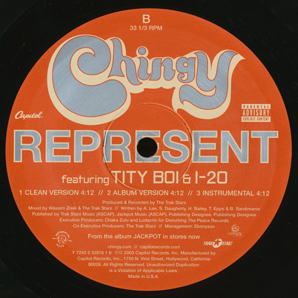 Chingy - Holidae In / Represent