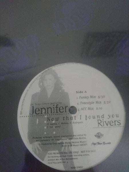 Jennifer Rivers - Now That I Found You / Precious Love