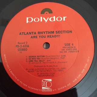 Atlanta Rhythm Section - Are You Ready!
