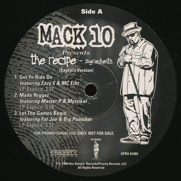 Mack 10 - Ingredients From The Recipe