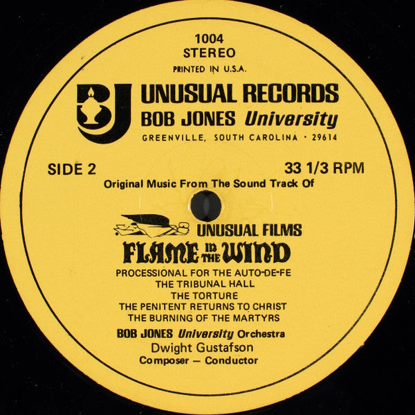 Dwight Gustafson - Flame In The Wind
