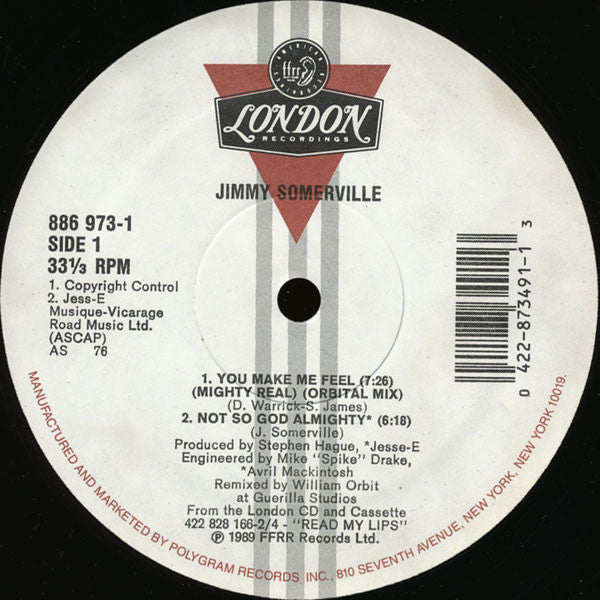 Jimmy Somerville - Mighty Real