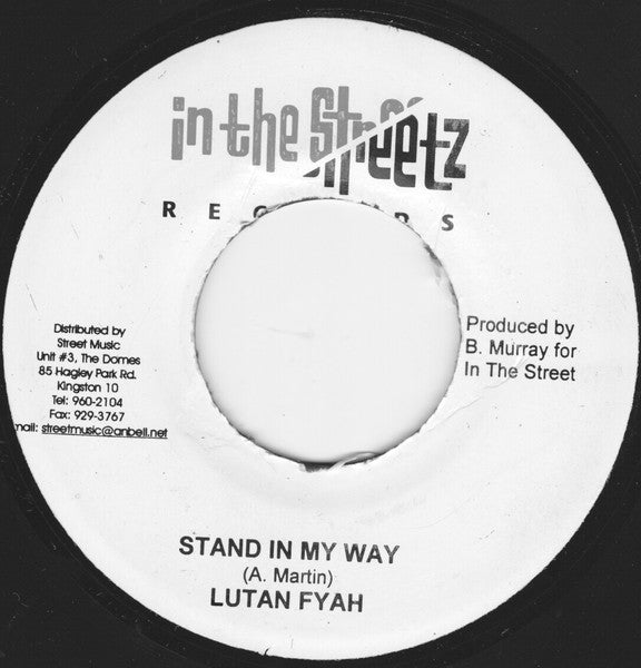 Lutan Fyah - Stand In My Way