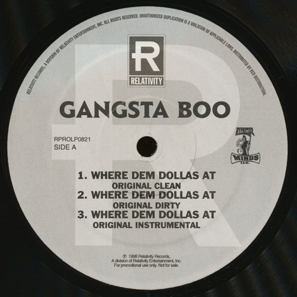 Gangsta Boo - Where Dem Dollas At