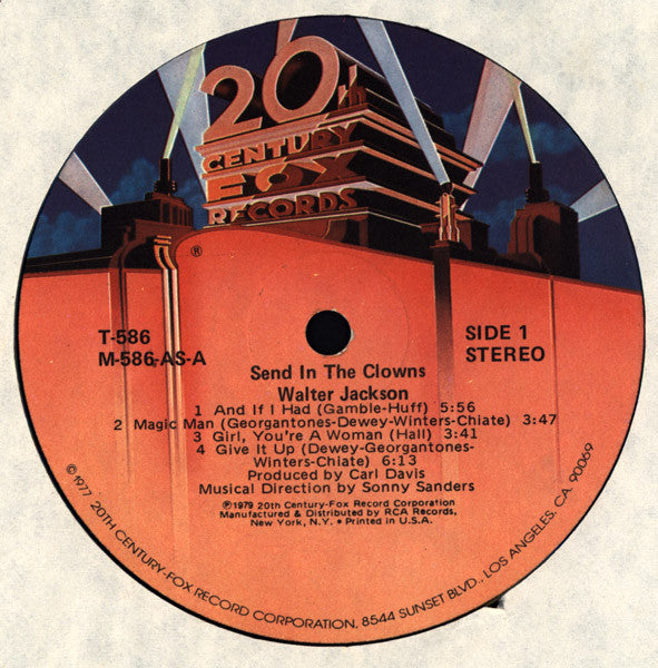 Walter Jackson - Send In The Clowns