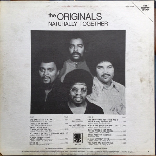The Originals - Naturally Together