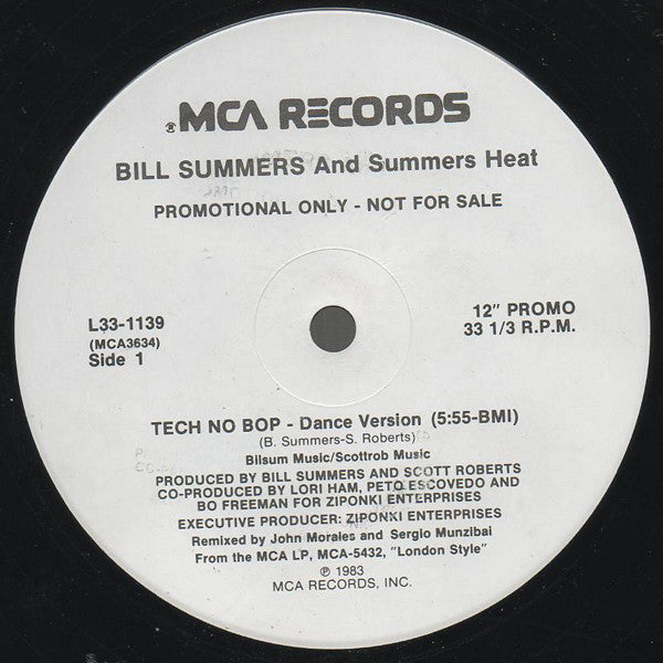 Bill Summers & Summers Heat - Tech No Bop