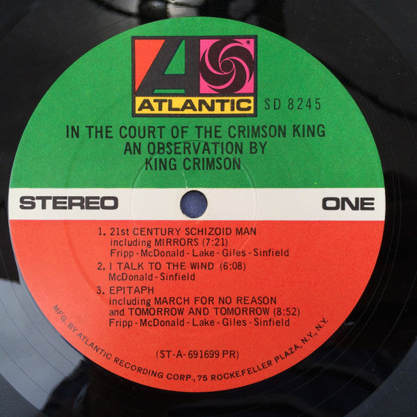 In The Court Of The Crimson King (An Observation By King Crimson)