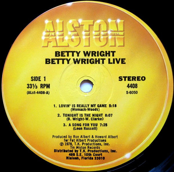 Betty Wright - Betty Wright Live