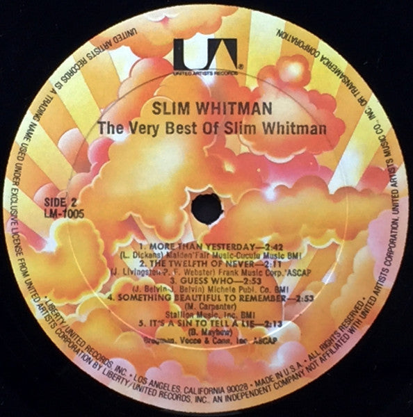 The Very Best Of Slim Whitman
