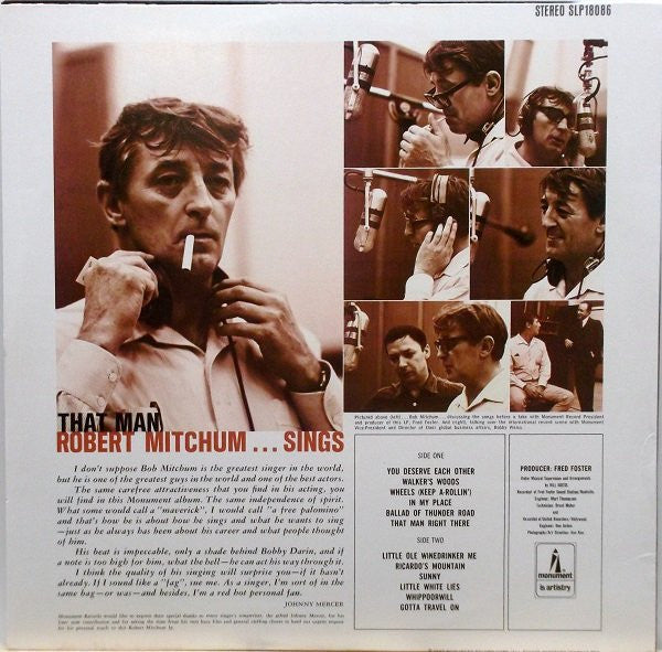 That Man Robert Mitchum...Sings