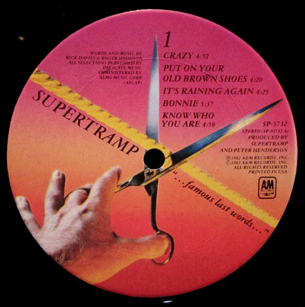 "...Famous Last Words..."