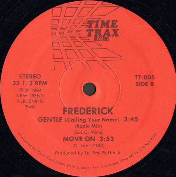 Frederick - Gentle (Calling Your Name)