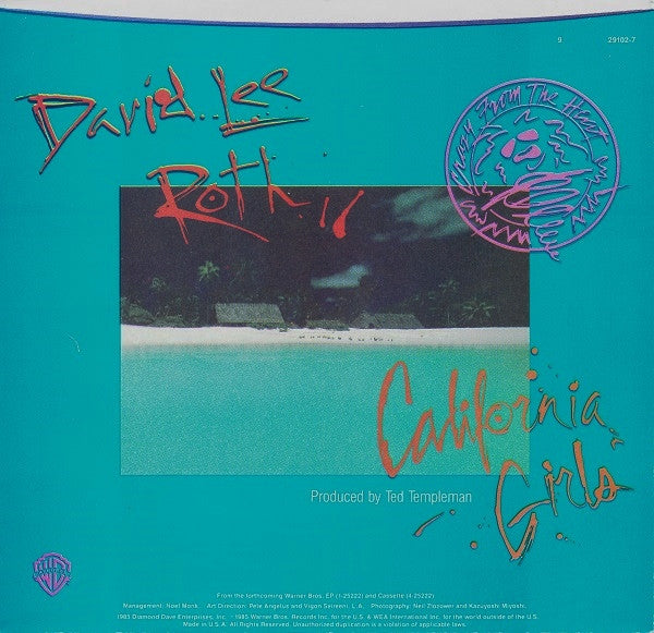 David Lee Roth - California Girls