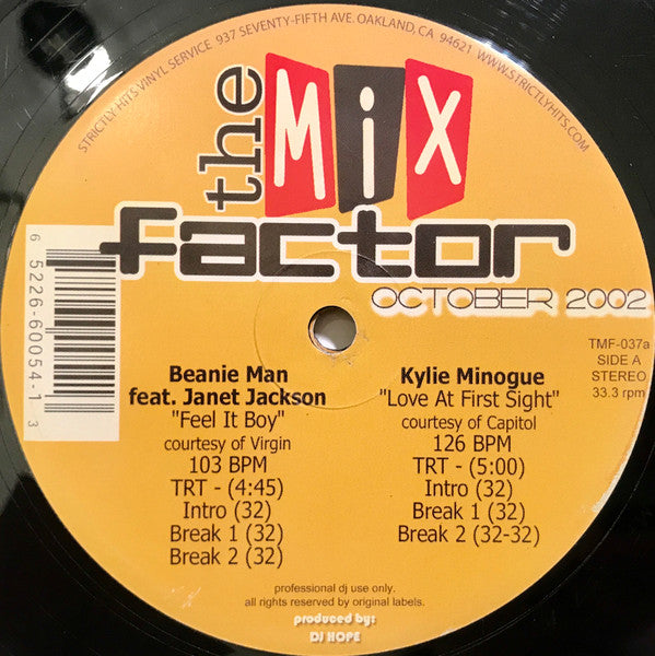 Various - The Mix Factor (October 2002)