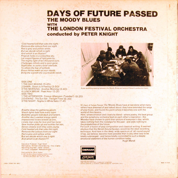 The Moody Blues - Days Of Future Passed