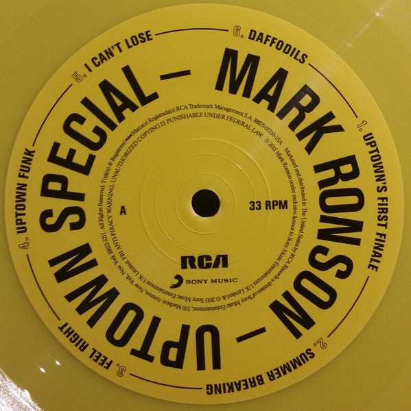 Mark Ronson - Uptown Special (YELLOW VINYL)