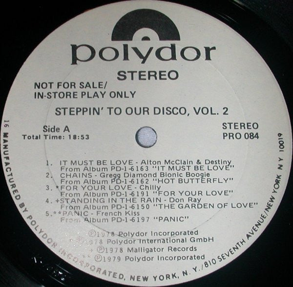 Various - Steppin' To Our Disco - Vol.2